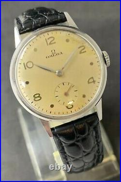 Rare Vintage Omega Watch Military WW2 Ref. 2271-10 Cal. 30T2 P, Jew. 15,1945's