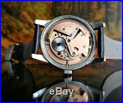 Rare Vintage Swiss Watch Omega Seamaster 17j Cal. 342 Bumper Wind Circa 1950