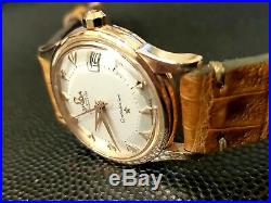 Rare Watch vintage OMEGA CONSTELLATION Pie pan cal. 504 rosegold 18 kt