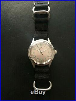 Rare Ww2 1944 Vintage Omega 30t2sc Case # 2179 Military Model Mens Watch