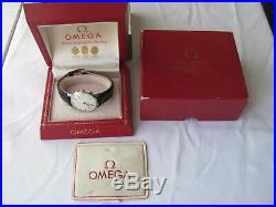 Rare vintage Omega Seamaster 30 with white linen dial 135.007 1964 with boxes