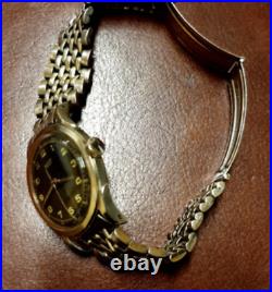 Rare vintage military watch calatrava 6 tacche tissot omega longines zenith heur