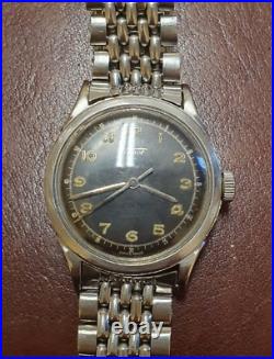 Rare vintage military watch calatrava 6 tacche tissot omega longines zenith heur