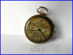 Rare vintage watch chronograph 1940 VENUS 152 first edition valjoux 22 23 crono