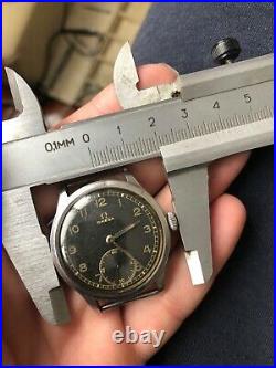 Sell Very rare watch Omega 30T2 Old vintage black dial military 2169/2 Ref
