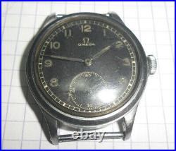Sell rare watch Omega 30T2 kal vintage black dial military 2169/2 Ref