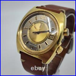 Serviced Vtg Rare Omega Seamaster Memomatic Cal 980 Alarm 166.072 Automatic