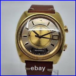 Serviced Vtg Rare Omega Seamaster Memomatic Cal 980 Alarm 166.072 Automatic