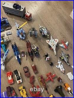 TRANSFORMERS G1 huge lot Vintage Takara Weapons Accessories Rare, Omega, Optimus