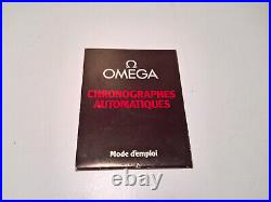 Ultra Rare Vintage OMEGA Speedmaster Mark III Booklet French Language 70SS