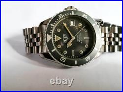 Ultra rare HEUER 980.033 submariner diver vintage watch plongee gents watch men