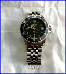Ultra rare HEUER 980.033 submariner diver vintage watch plongee gents watch men