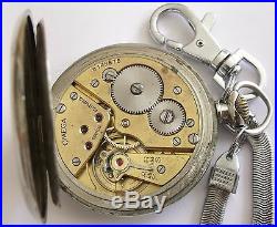 VERIY RARE-OMEGA-clock was awarded-SWISS POCKET WATCH MEN, S