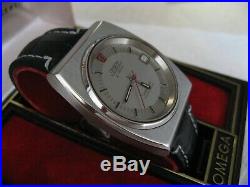 VERY RARE VINTAGE OMEGA SEAMASTER F-300 hz CAL1250 ORG BOX & PAPERS IN EXC COND