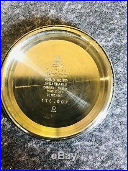 VINTAGE RARE 70s OMEGA SEAMASTER JEDI GOLD 20 MICRONS CHRONO AUTO #176.007& BOXS