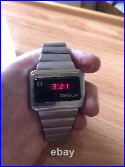 VINTAGE RARE OMEGA CONSTELLATION TC-3'Time Computer' LED Ref 196.0045