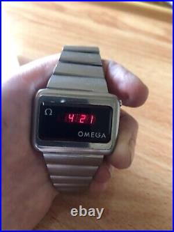 VINTAGE RARE OMEGA CONSTELLATION TC-3'Time Computer' LED Ref 196.0045