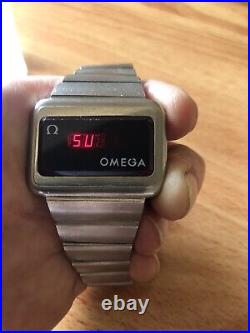 VINTAGE RARE OMEGA CONSTELLATION TC-3'Time Computer' LED Ref 196.0045