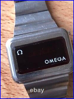 VINTAGE RARE OMEGA CONSTELLATION TC-3'Time Computer' LED Ref 196.0045