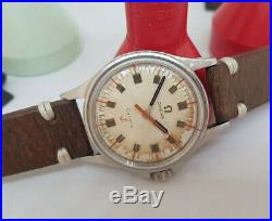 Very Rare 1969 Omega Admiralty Cal601 Silver Dial Manual Wind Man's Watch