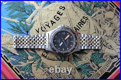 Very Rare 2 tones Vintage Omega Seamaster Calypso 1 Cal. 1337 Quartz 1982