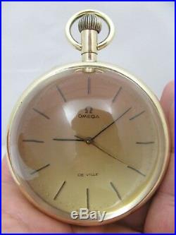 Very Rare Antique Omega De Ville Ball Watch
