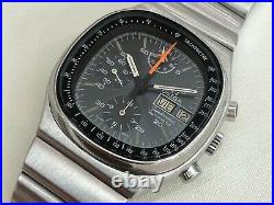 Very Rare Omega Speedmaster Tv Ref 176.0014 Cal 1045 Stainless Steel Chronograph