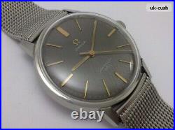 Very Rare Vintage'67 Omega Seamaster 600 (135.00011) Mens Watch Cal. 601 & Mesh
