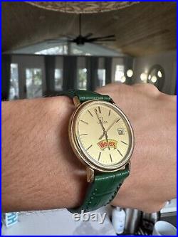 Very Rare Vintage Omega Champagne Dial Welex Watch