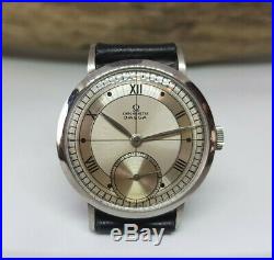 Very Rare Vintage Omega Chronometer Sub Second Cal30t2 Rg Man's Watch