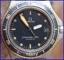 Very Rare Vintage Omega Seamaster Calypso 1 Cal. 1337 Quartz DB396.0929 38mm