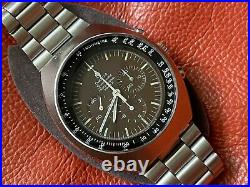 Very Rare Vintage Omega Speedmaster Mark II TROPICAL BROWN DIAL Watch 145.014
