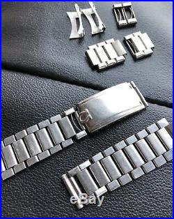 Very Rare Vintage Omega Speedmaster Pre-moon 7912 Bracelet 6 End Pieces 1964