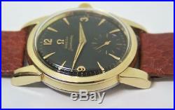 Vintage 14k Gold Cap OMEGA SEAMASTER Winding Watch Cal 410 Ref 2759 c. 1958 RARE