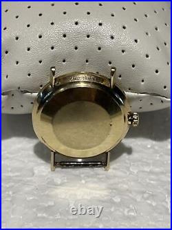 Vintage 14k Gold Filled OMEGA SEAMASTER DeVILLE 560 Rare IBM Retirement Watch