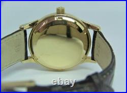 Vintage 14k OMEGA SEAMASTER CHRONOMETER Automatic Watch Ref 9082 Cal. 505 RARE