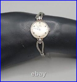 Vintage 1946 Omega Ladies Wind Watch Ref. 2326/7 Stainless Steel 20.5mm Rare
