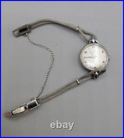 Vintage 1946 Omega Ladies Wind Watch Ref. 2326/7 Stainless Steel 20.5mm Rare