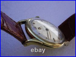 Vintage 1949 Omega 2514 18K Gold, Cal. 343 Chronometer. RARE