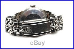 Vintage 1958 Omega Steel Automatic Seamaster Cal 501 Rare Beads Of Rice Bracelet