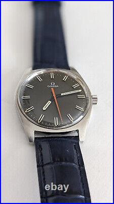 Vintage 1960's Omega Geneve Ref. 135.041 Cal. 601 Manual Wind Watch, Unsigned RARE