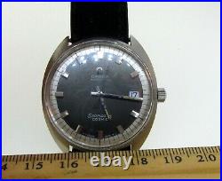 Vintage 1960's Omega Seamaster Cosmic Ref 166.026 Rare Gray Dial