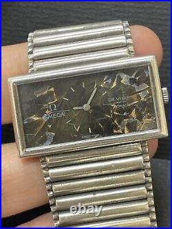 Vintage 1970s Ultra RARE OMEGA DE VILLE 925 Silver 751' 8399 Automatic WATCH R4 Vintage 1970s Ultra RARE OMEGA DE VILLE 925 Silver 751' 8399 Automatic WATCH R4