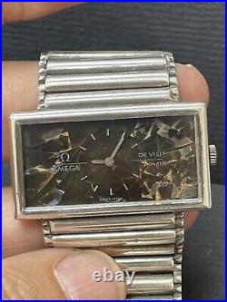 Vintage 1970s Ultra RARE OMEGA DE VILLE 925 Silver 751' 8399 Automatic WATCH R4 Vintage 1970s Ultra RARE OMEGA DE VILLE 925 Silver 751' 8399 Automatic WATCH R4