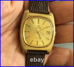 Vintage 1974 Rare Omega Geneve166.0190 Automatic Watch Cal1012 For Parts Repair