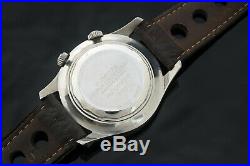 Vintage 60s Frey Super Compressor Diver Watch 42mm Rare Serviced