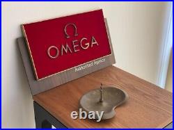 Vintage Advertising Omega Retail Store Dealer Display Authorized Agency Rare