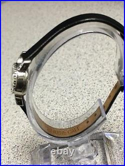 Vintage OMEGA 14K Gold 30 Diamond Watch Rare Concealed Backwind 4x (Serviced)