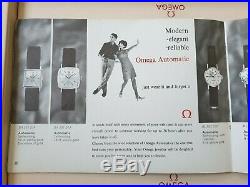 Vintage OMEGA 1968/69 Collection Watch Catalogue Rare & Highly Collectable