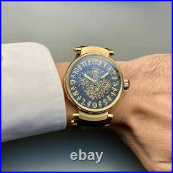 Vintage OMEGA Handwound Watch Skeleton Rare Men's Watch Case Size 46mm 1900s OH
